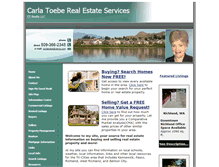 Tablet Screenshot of carlatoebe.com